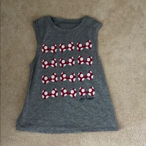 Disney Minnie Mouse Bow Tank Top